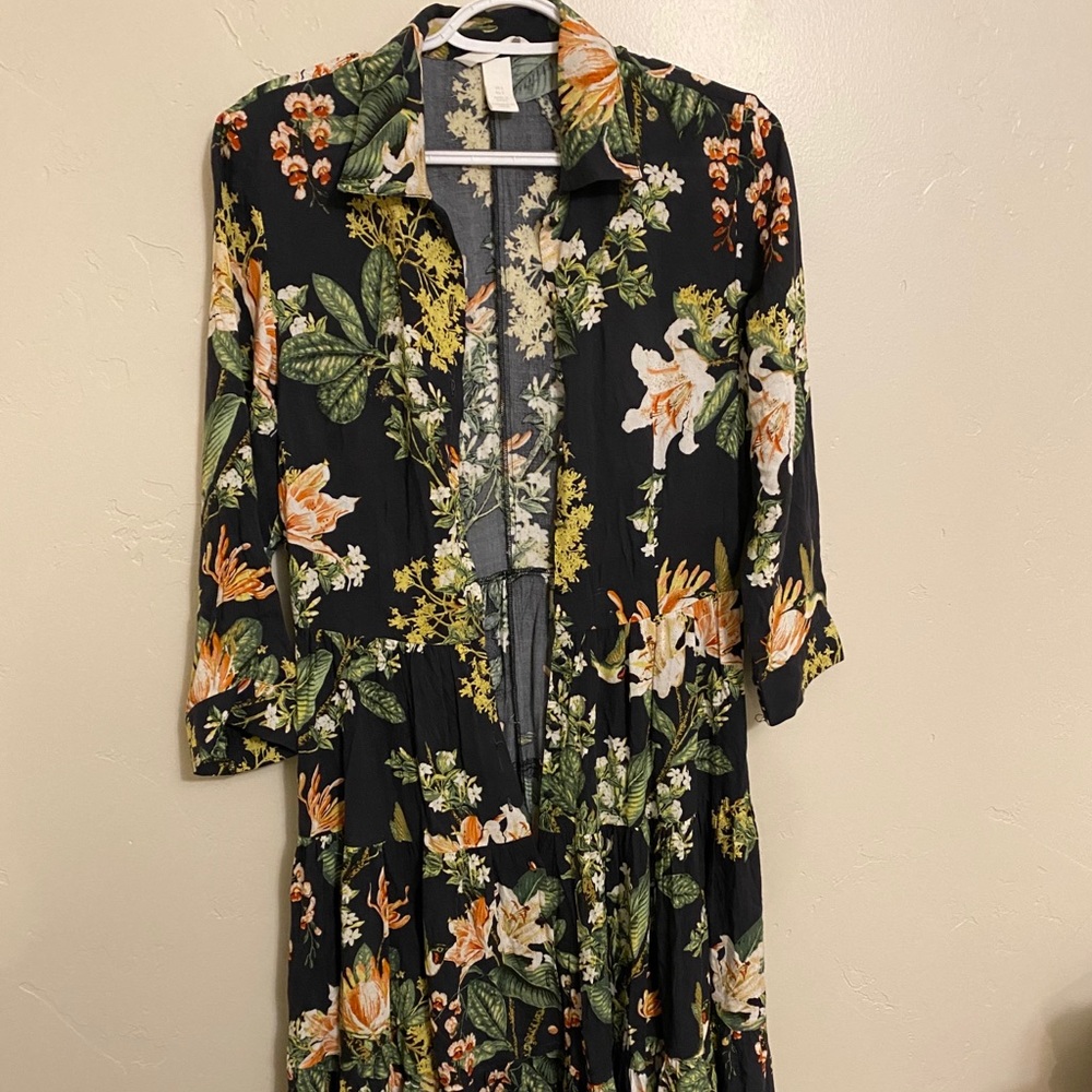 H&M floral dress size 2